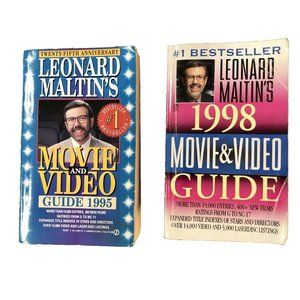1995 & 1998 Movie and Video Guides Used 2 Books